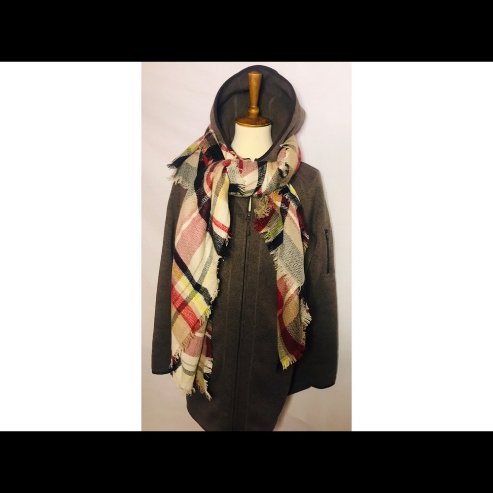 LL Bean Sweater Jacket with Hoodie